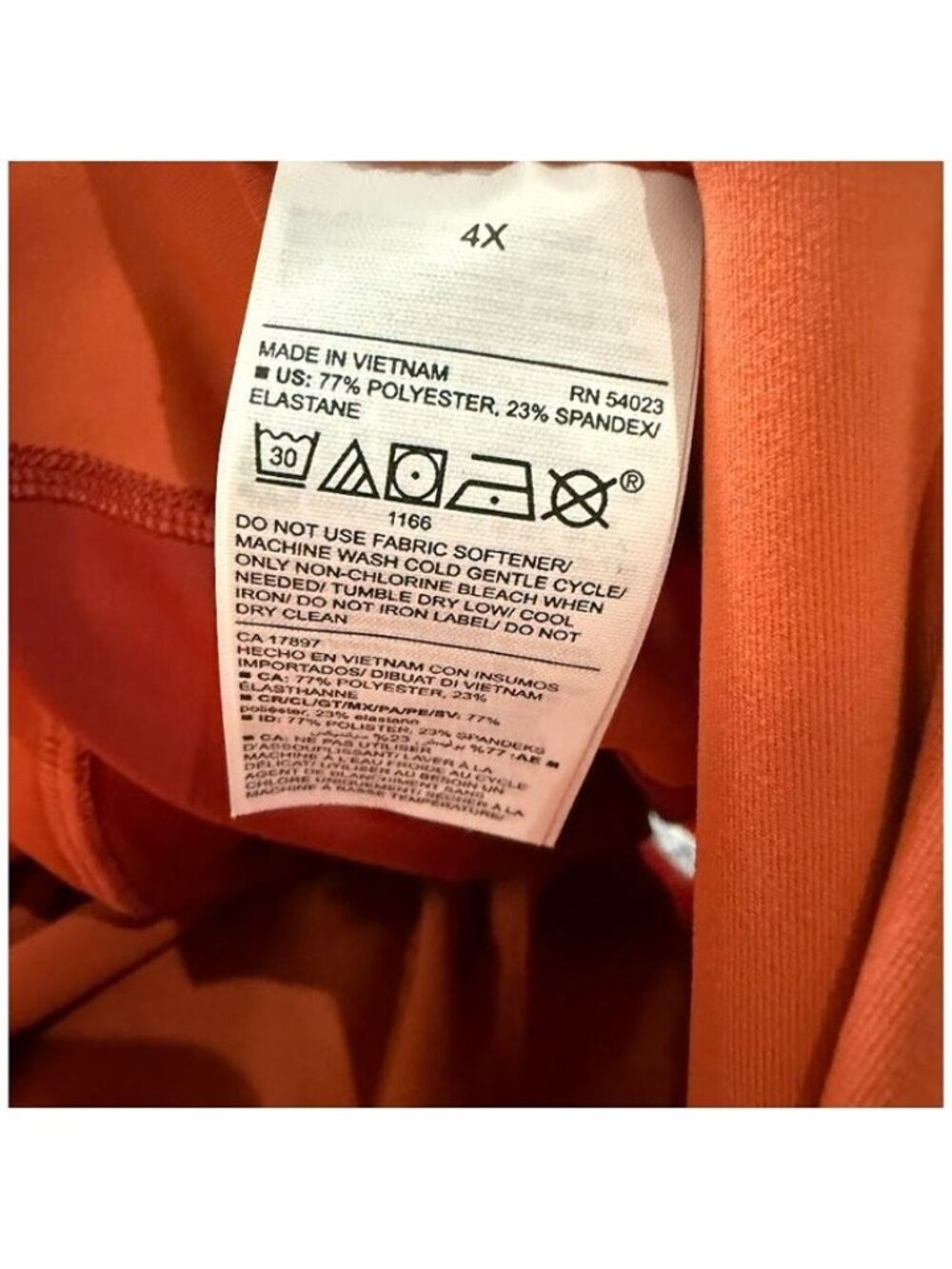 Old Navy Active Powersoft High-Rise Go-Dry 7/8 Ankle Leggings Size 4X - Picture 7 of 9